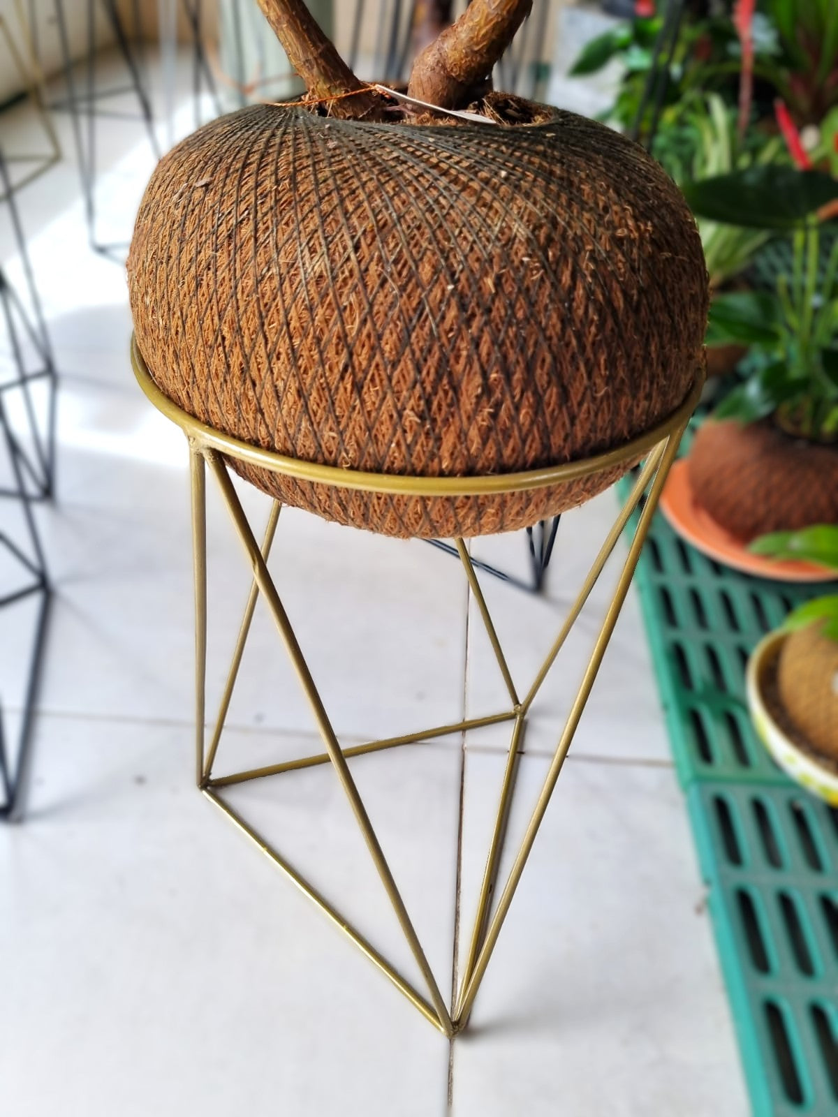 Base Metalica Pequeña (40cm Altura)